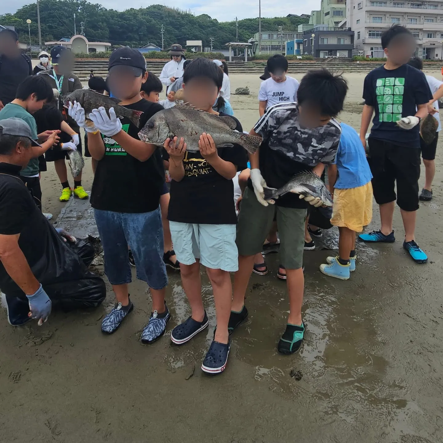 今年は、5年ぶりになる地引き網に行ってきました。